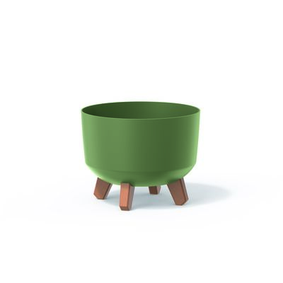 Doniczka GRACIA STANDARD 23,8 cm ziemisty zielony