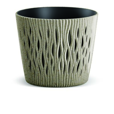 Doniczka SANDY ROUND 15,8 cm naturo ECO