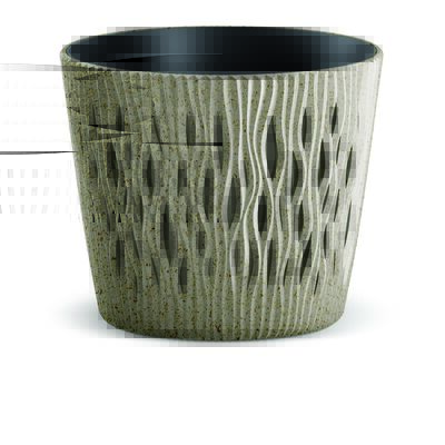 Doniczka SANDY ROUND 12,8 cm naturo ECO