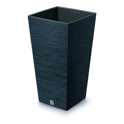 Doniczka FURU SQUARE antracytowy 39,5 x 39,5 x 75,5 cm