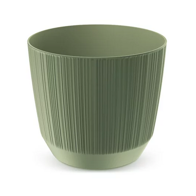 Doniczka RYFO 19,5 cm ziemisty zielony