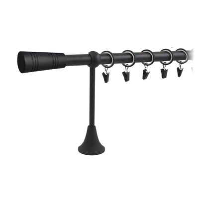 Karnisz pojedynczy VICTORIA 160 cm 19 mm czarny TUBO