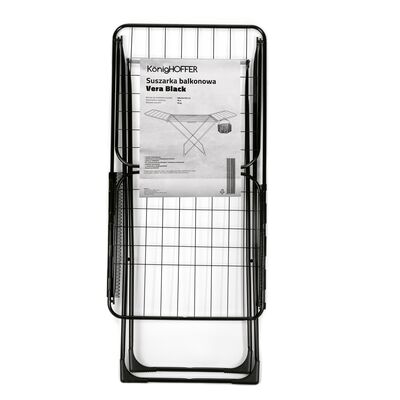 Suszarka balkonowa Vera 180 x 55 x 102 cm KönigHOFFER + koszyk na klamerki