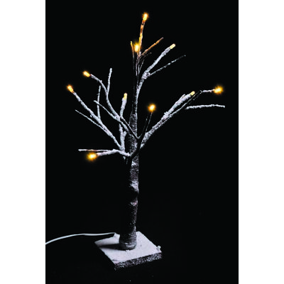 Drzewko ośnieżone 45 cm 10 LED