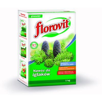 Nawóz do roślin iglastych karton 1 kg Florovit