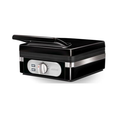 Gofrownica MGO-24 czarny/inox MPM