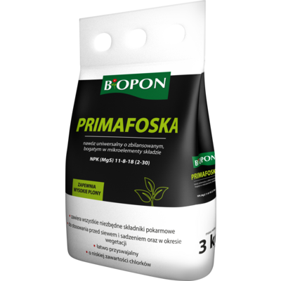 Nawóz granulowany Primafoska 3 kg Bopon
