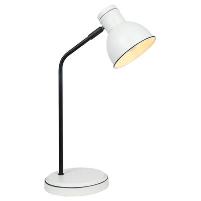 Lampa gabinetowa ZUMBA prosta 1 x 40 W E14 biało-czarny