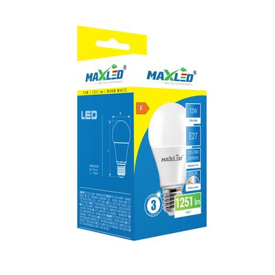 Żarówka LED E27 A60 12 W 3000 K II