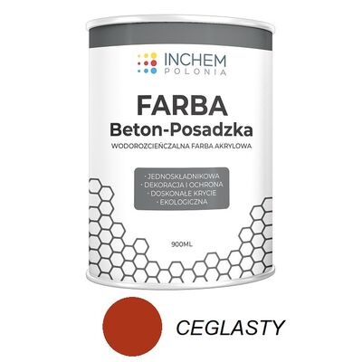 Farba Beton-Posadzka ceglasty 900 ml