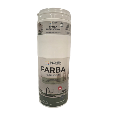Farba płytki ścienne zestaw 800 ml Głębia Antracytu