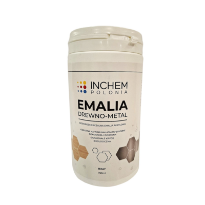 Emalia akrylowa  MIX biały 750 ml