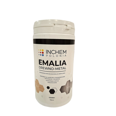 Emalia akrylowa  MIX czarny 750 ml