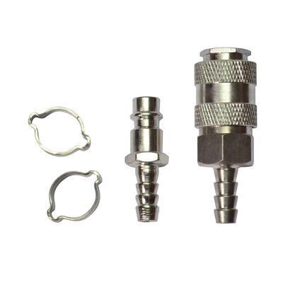Zestaw końcówek do węży z zaciskami Ø 8 x 13 mm
