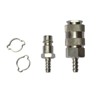 Zestaw końcówek do węży z zaciskami Ø 6 x 11 mm