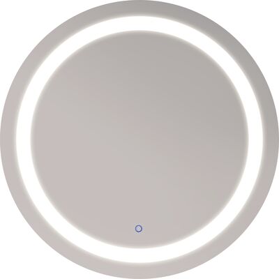 Lustro podświetlane Wenus Eco, fi60 cm barwa neutralna + włącznik dotykowy
