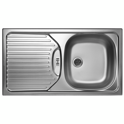 Zlewozmywak ET 78 Len semiflat - spust 60 mm stal