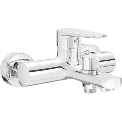 Bateria wannowa TUBO chrom bez kompletu natryskowego