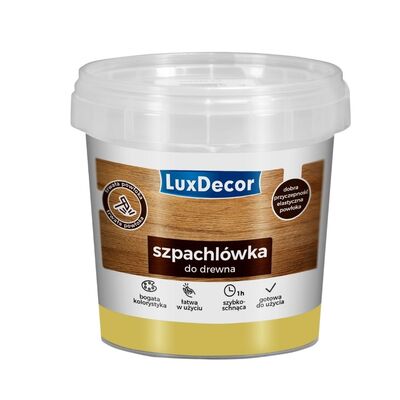 Szpachla do drewna sosna jasna 600 g Luxdecor