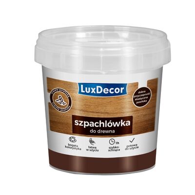 Szpachla do drewna dąb ciemny 200 g Luxdecor