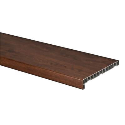 Parapet wewnętrzny PVC 30 x 186 cm orzech Plasti King