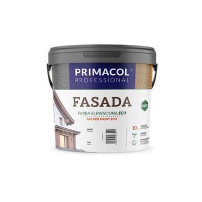 Farba Fasada Eco biały 2,7 l Primacol