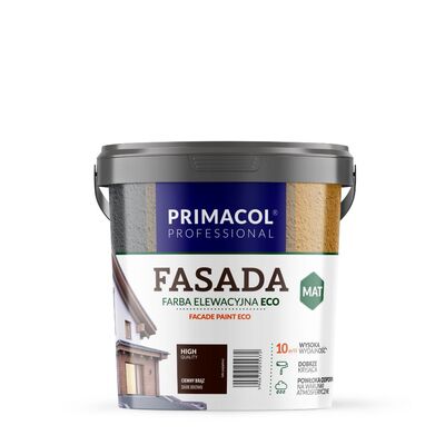 Farba Fasada Eco ciemny brąz 0,9 l Primacol