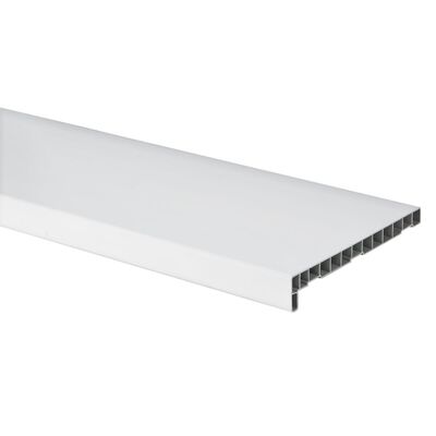 Parapet wewnętrzny PVC 30 x 156 cm biały Plasti King