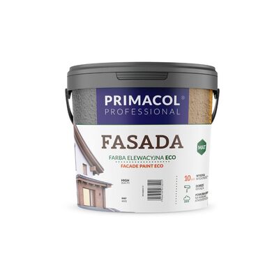 Farba Fasada Eco biały 4,5 l Primacol