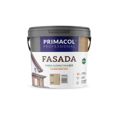 Farba Fasada Eco kawowy 4,5 l Primacol