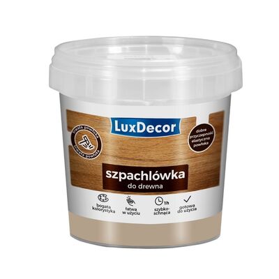 Szpachla do drewna ciemna sosna 200g Luxdecor