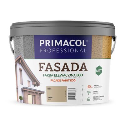 Farba Fasada Eco kawowy 9 l Primacol