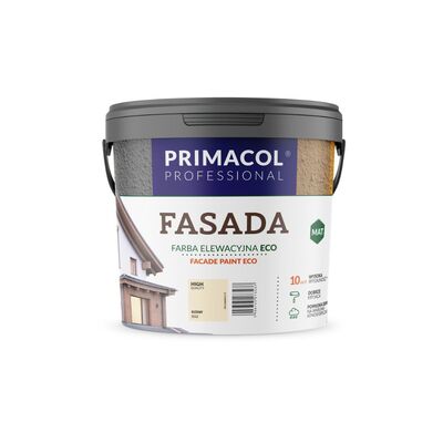 Farba Fasada Eco beżowy 4,5 l Primacol