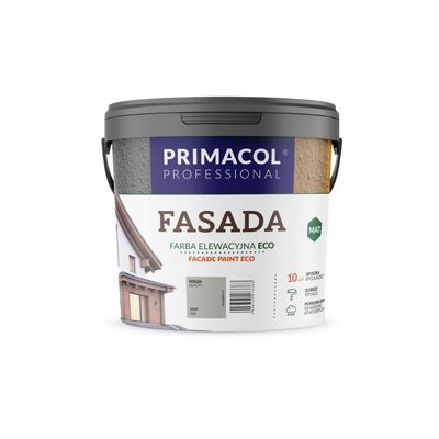 Farba Fasada Eco szary 2,7 l Primacol