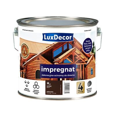 Impregnat dekoracyjno-ochronny palisander 2,7 l Luxdecor