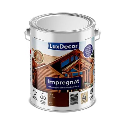 Impregnat dekoracyjno-ochronny teak 4,5 l Luxdecor