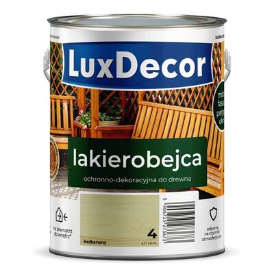 Lakierobejca bezbarwny 2,2 l Luxdecor