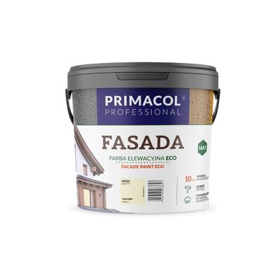 Farba Fasada Eco waniliowy 4,5 l Primacol