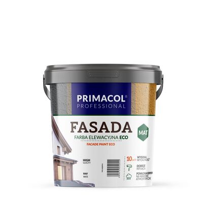 Farba Fasada Eco biały 0,9 l Primacol