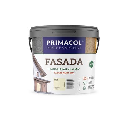 Farba Fasada Eco waniliowy 0,9 l Primacol