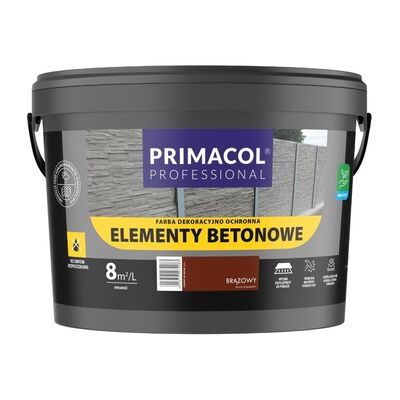 Farba do elementów betonowych brązowy 2,2 l