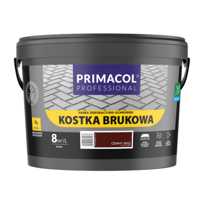 Farba do kostki brukowej ciemny brąz 2,2 l