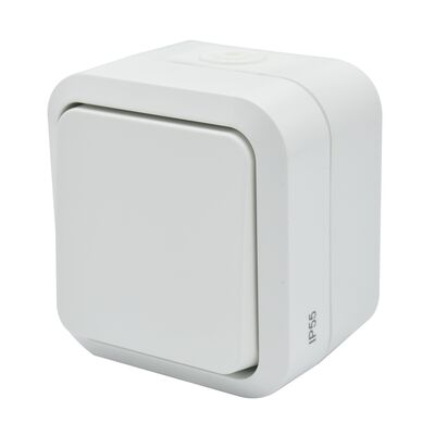 Łącznik zwierny dzwonek Aqua Pro IP55 biały