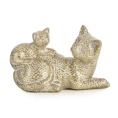 Figurka dekoracyjna ELVIN07, 20 x 9 x 12 cm szampański