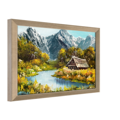Obraz Paris Pic 50 x 70 cm PP015 Calm Village
