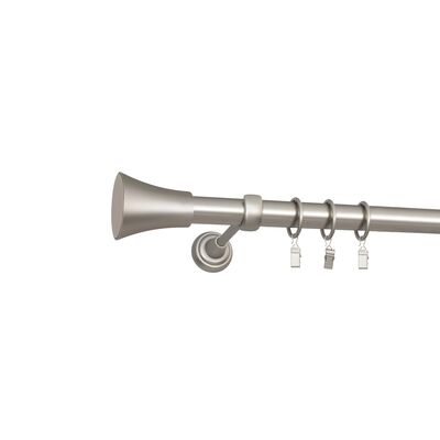 Karnisz Tazza I 160 cm satyna nikiel 25 mm Bojanek