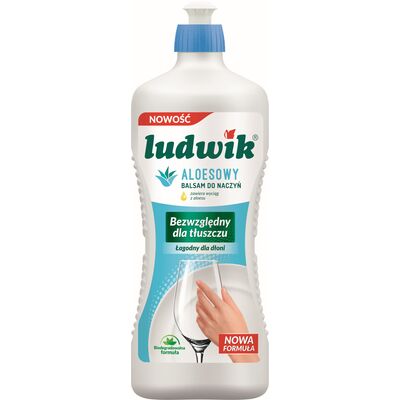 Płyn do mycia naczyń balsam aloesowy 900 g LUDWIK