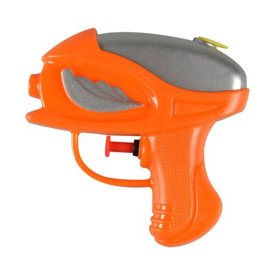Pistolet na wodę pomarańczowo-szary 11 cm