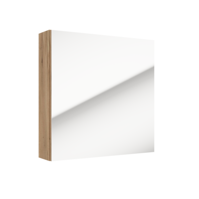 Szafka lustrzana Salsa E60 60 x 60 x 15 cm 1D0S DSM dąb craft złoty+lustro