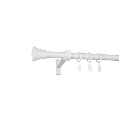 Karnisz Tazza I 160 cm biały mat 19 mm Bojanek